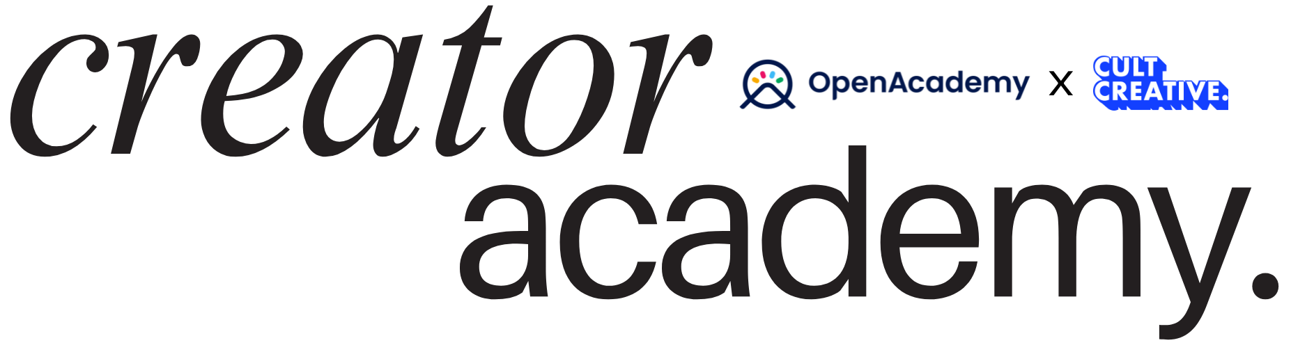 Creator academy coloured logo